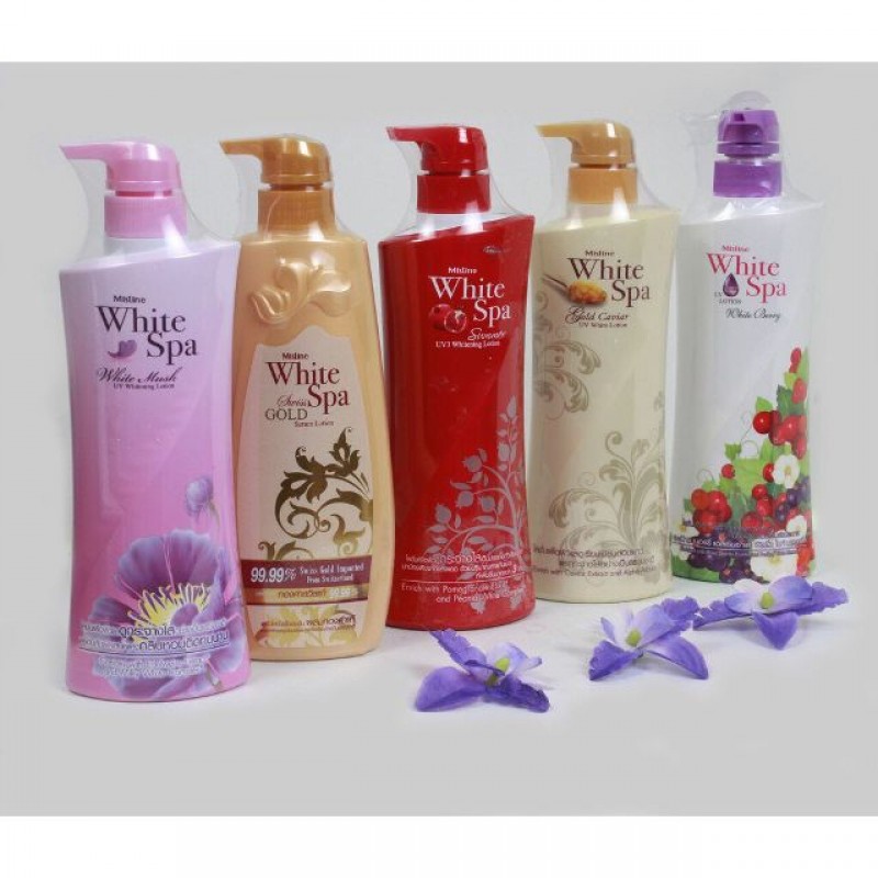 Dưỡng thể trắng da White Spa Mistine 400ml  -Thái Lan