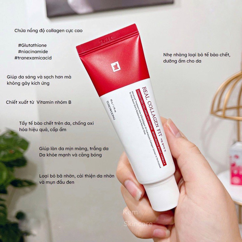 Kem Peel Da Collagen Sáng Mịn 50ml - Hàn Quốc