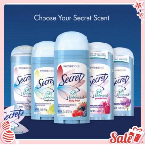 Lăn Khử Mùi Secret Cho Nữ 73g - Mỹ